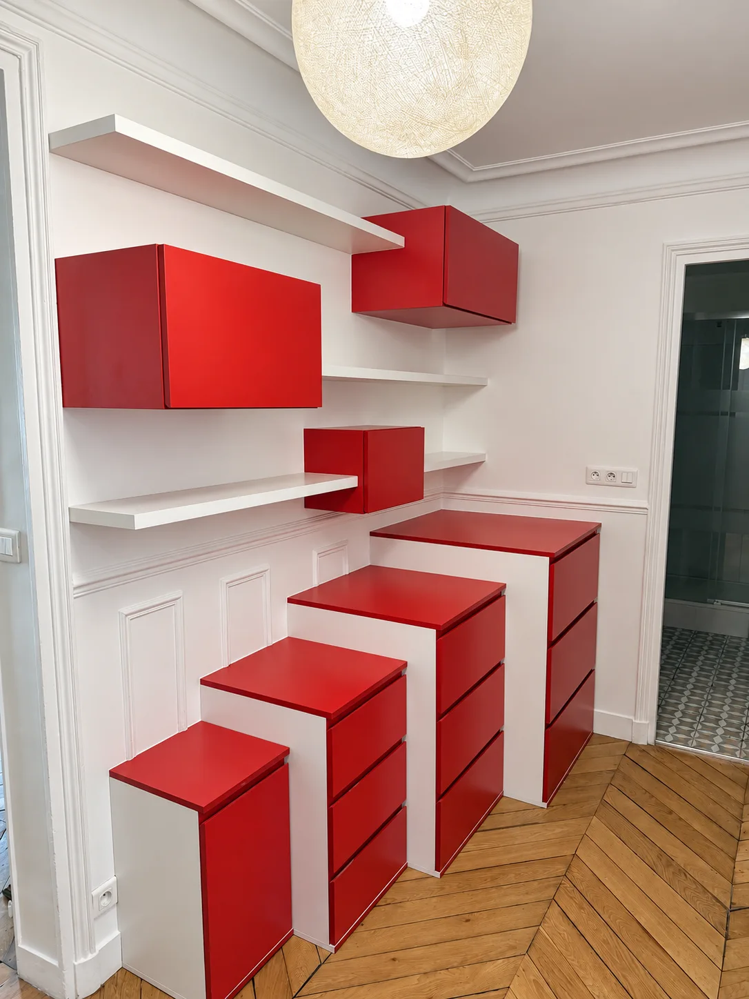 Mobilier rue Choron — détail 2